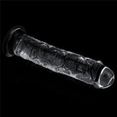 Clear Dildo 7in - Crystal-Clear Realistic Pleasure Toy DONGS